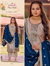 Plus Vidhi By Aanchi Vichitra Silk Kurti With Bottom Dupatta Wholesale Shop In Surta